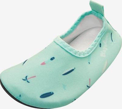 Sandalai / maudymosi batai iš PLAYSHOES, spalva – tamsiai mėlyna / mėtų spalva / rožių spalva, Prekių apžvalga