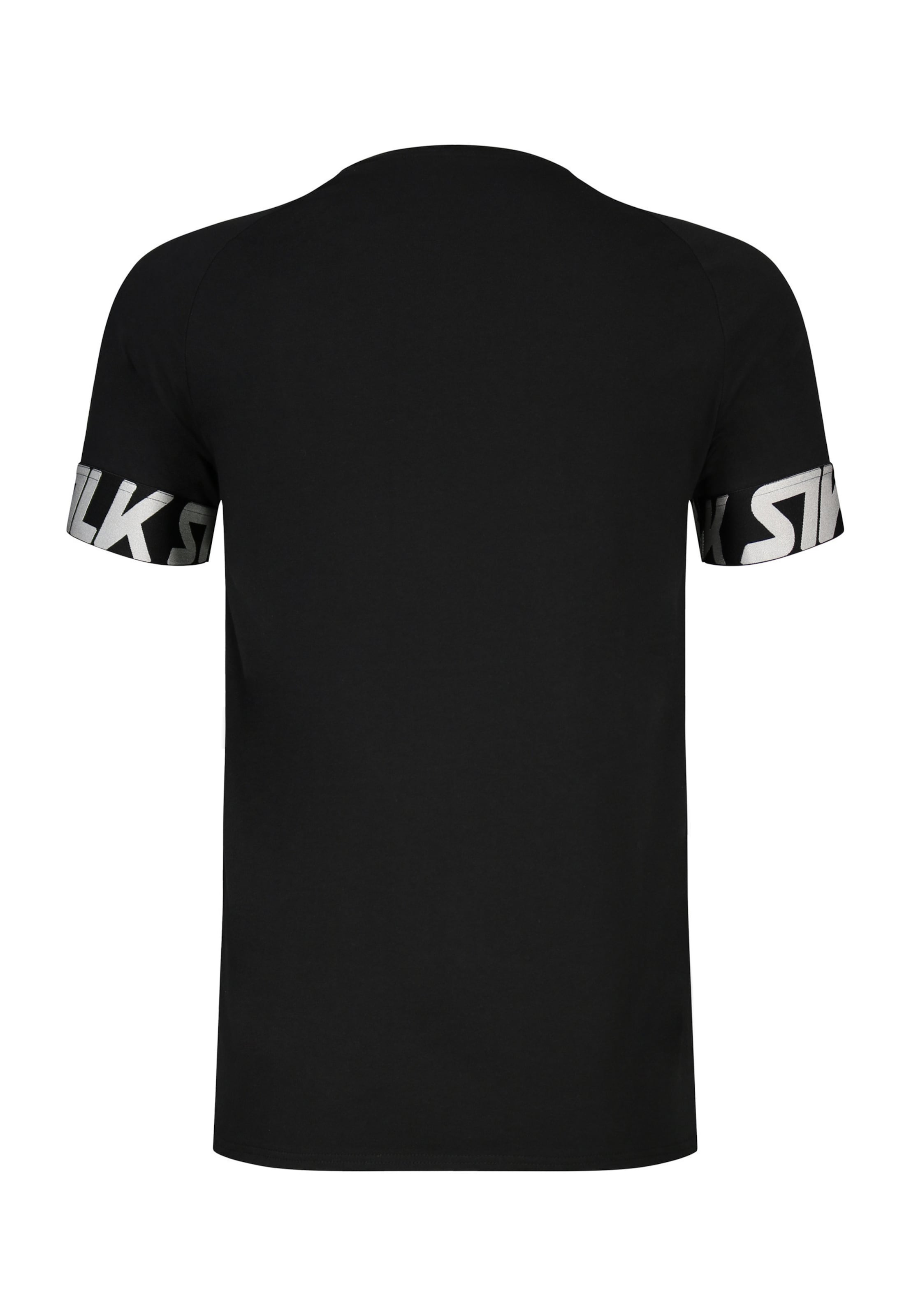 SikSilk Koszulka w kolorze czarny