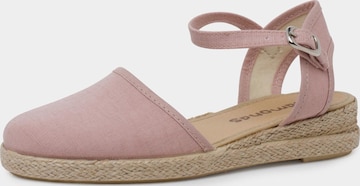 Pisamonas - Sandalias en rosa: frente