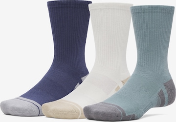 UNDER ARMOUR Athletic Socks in Blue: front