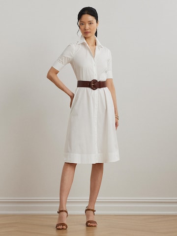 Lauren Ralph Lauren Kleid 'FINNBARR' in Weiß: Vorderseite