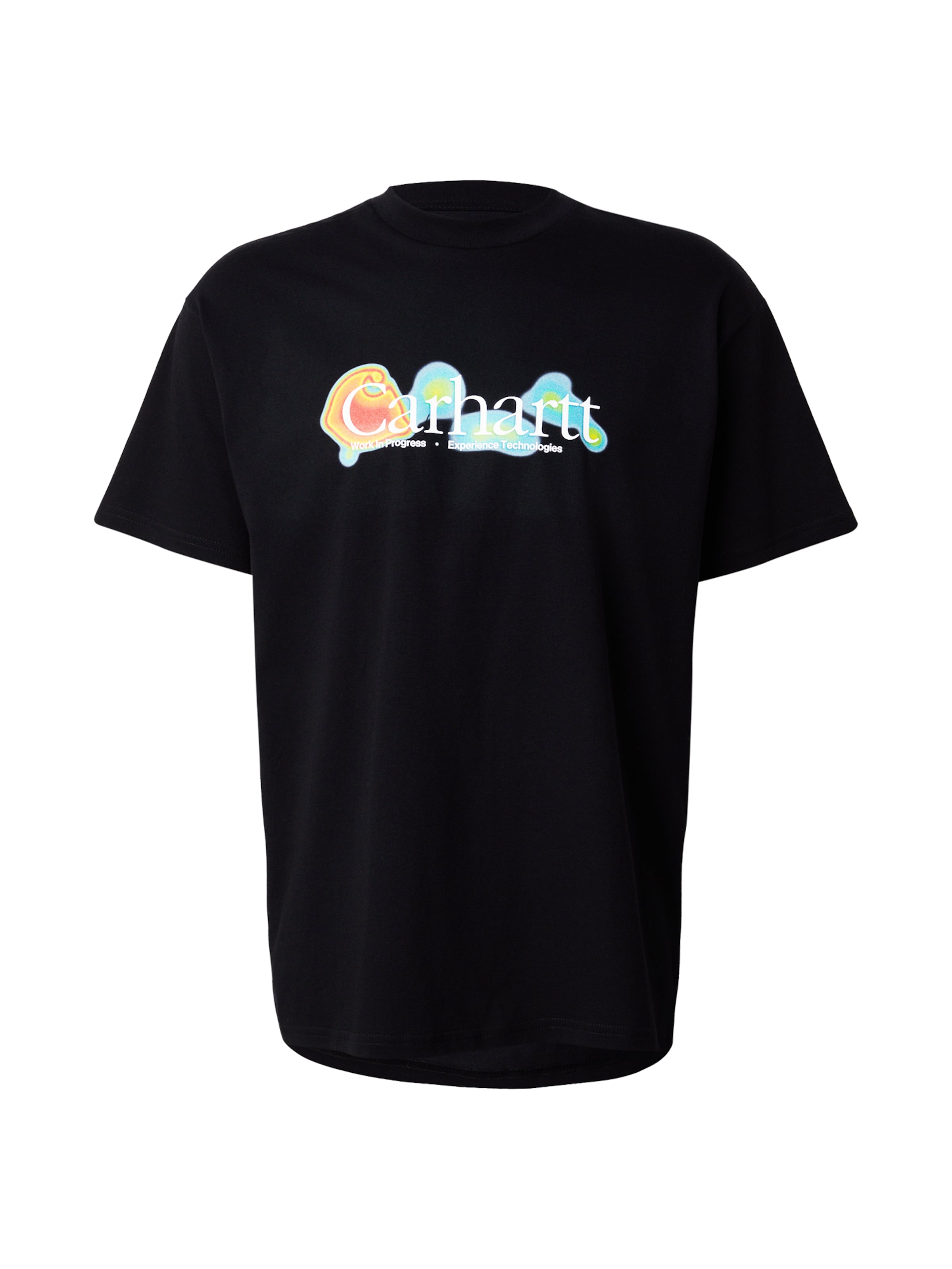 Carhartt WIP Shirt 'Experiential' in Sky blue / Orange / Black / White, Item view