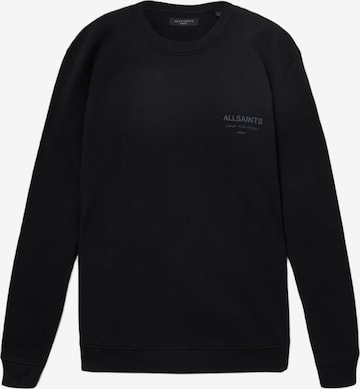 AllSaints Bluzka sportowa w kolorze czarny: przód