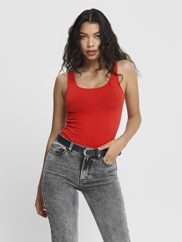 ONLY Top in Blau: Vorderseite