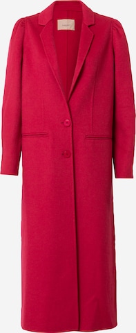 Twinset Between-Seasons Coat in Red: front