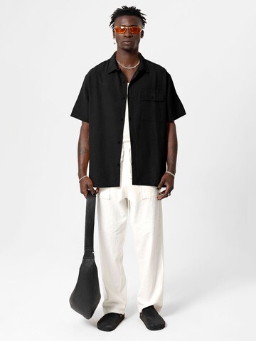 Comfort fit Camicia 'Arlington' di VAMOS CLO in nero