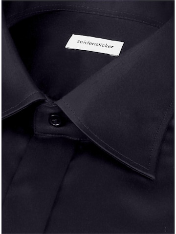 Coupe regular Chemise business SEIDENSTICKER en noir