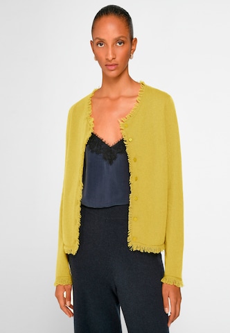 include Knit Cardigan in Yellow: front