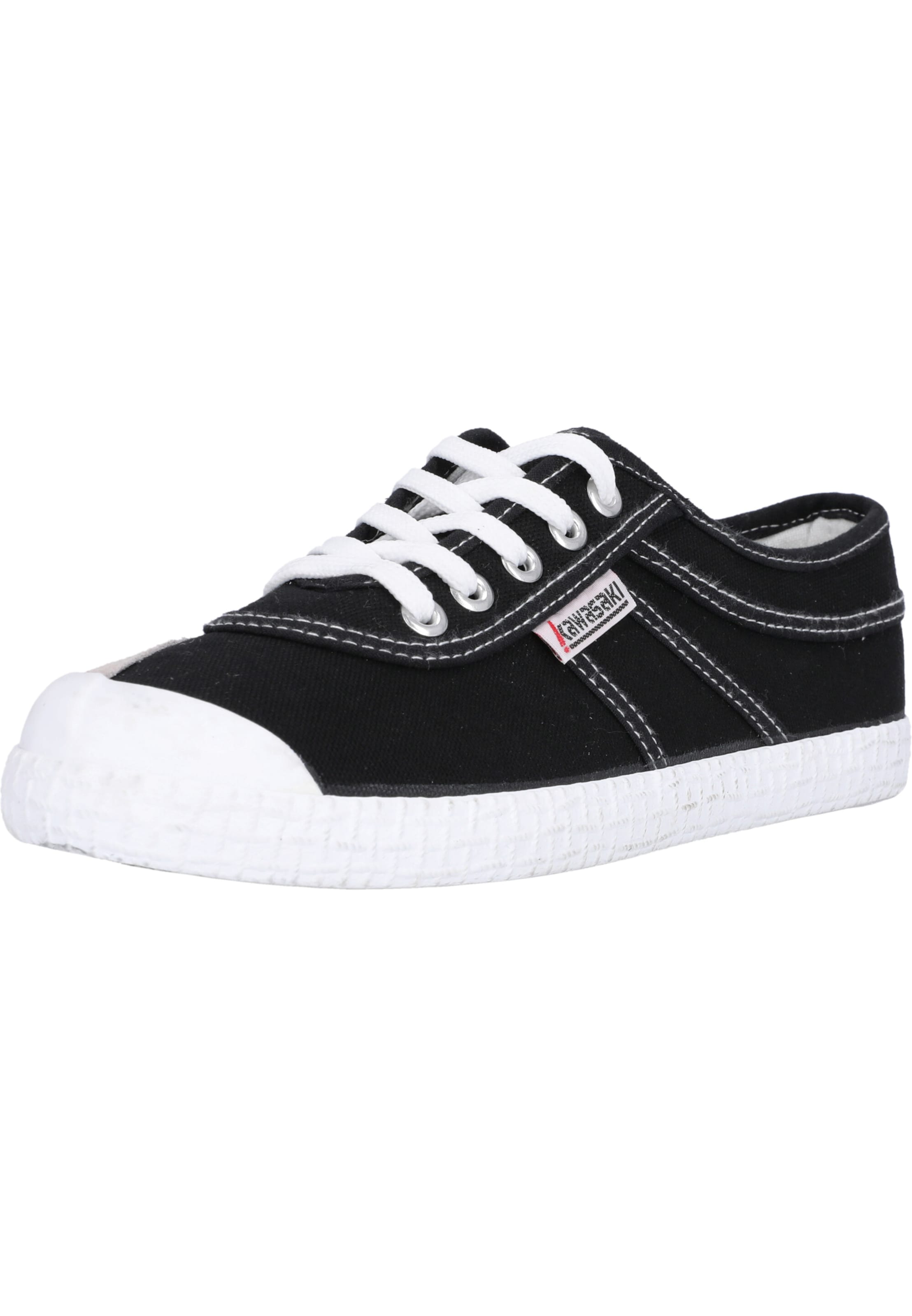 KAWASAKI Sneaker 'Original Worker' in Schwarz: Vorderseite