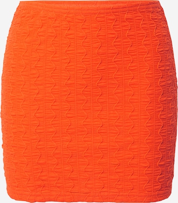 NEON & NYLON Rok 'ZOEY' in Rood: voorkant