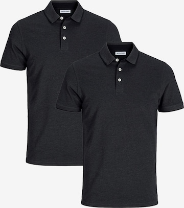 JACK & JONES Shirt 'Paulos - Slim Fit' in Grey: front