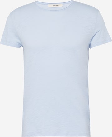 Zadig & Voltaire Shirt 'TOBY' in Blauw: voorkant