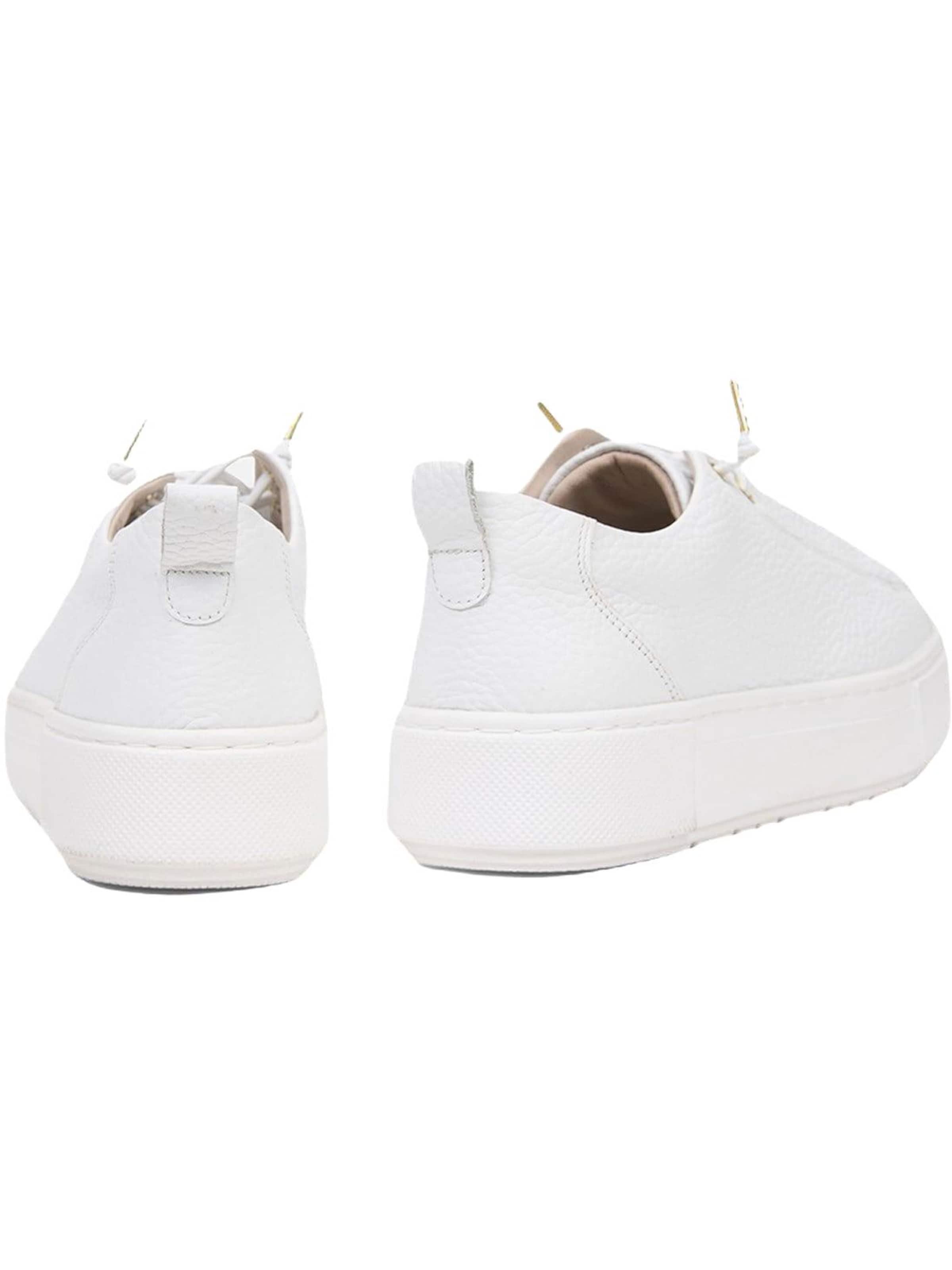 Baskets basses 'Schnürschuhe' Desa en blanc