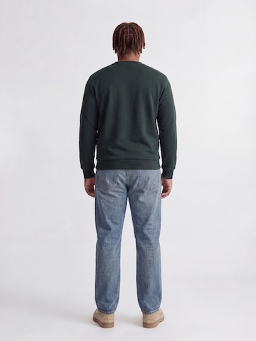 Jack & Jones Plus Mikina 'JJEBRADLEY' – zelená