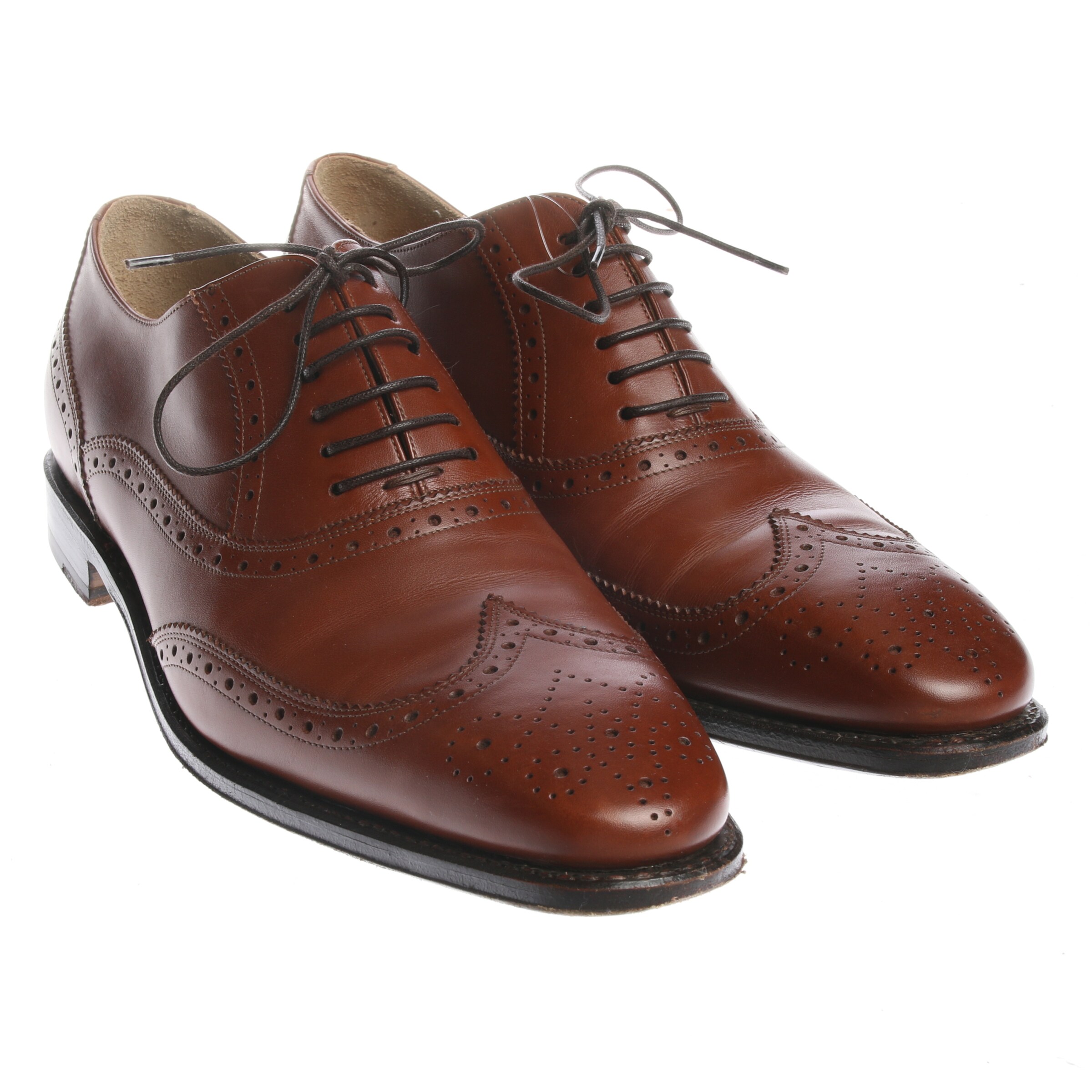 Salvatore Ferragamo Flats & Loafers in 38,5 in Brown: front