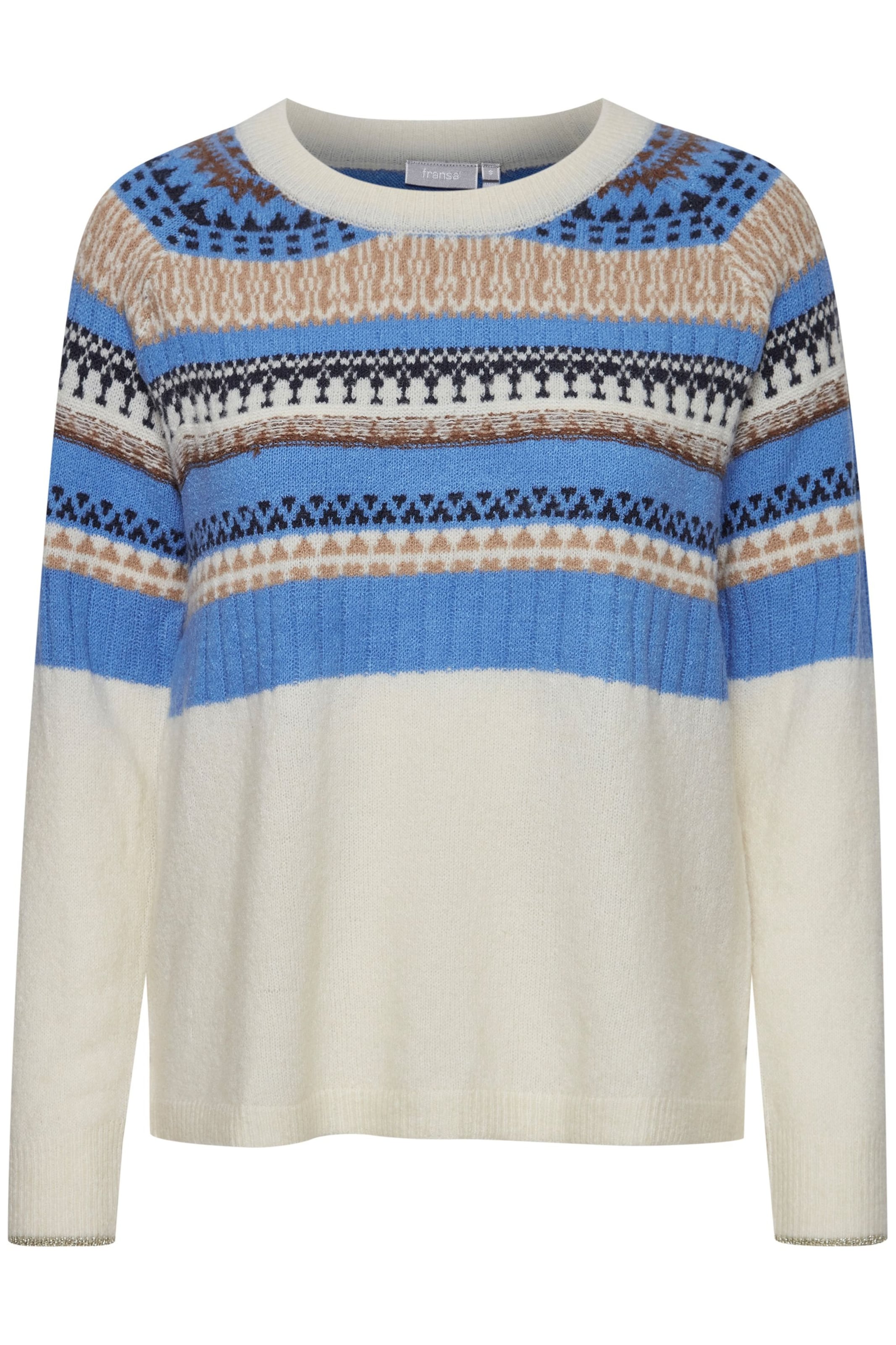 Fransa Trui in Wit: voorkant