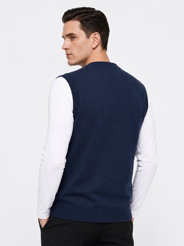 ALLTHEMEN Strickjacke 'Bindung'‌‌‌ in Blau