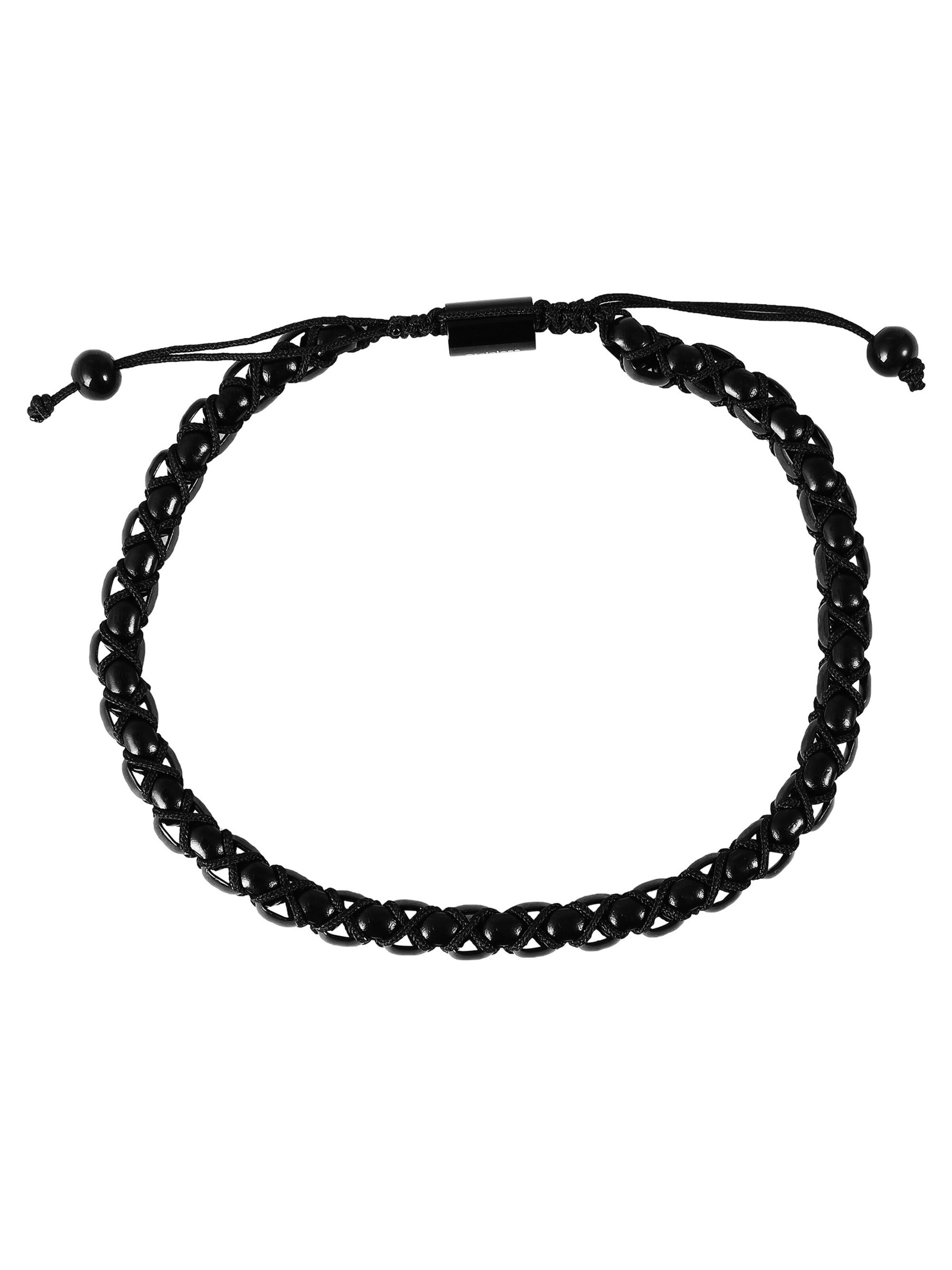 Akzent Bracelet 'Siguard' in Black: front