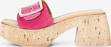 CAFè NOIR Sandaal in Roze: voorkant