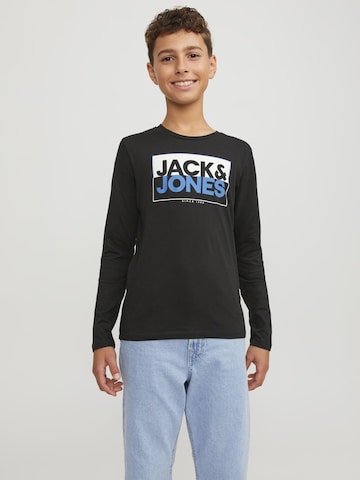 Jack & Jones Junior قميص بلون أسود: الأمام