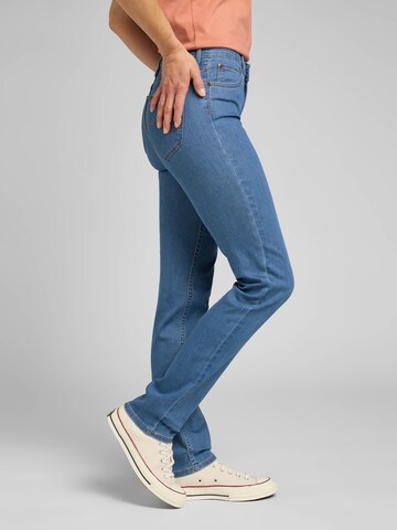 Lee Regular Jeans 'LEE - MARION STRAIGHT - FRESH CLEAN LIGHT' in Blauw