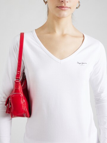 Pepe Jeans - Camiseta 'CORINE' en blanco