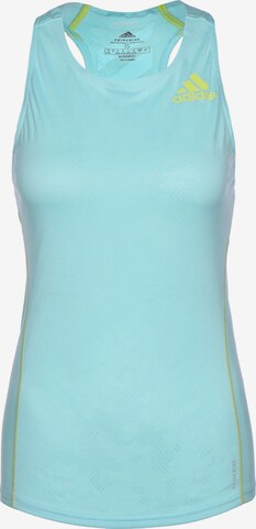 ADIDAS PERFORMANCE Sporttop 'Adizero' in Blau: predná strana