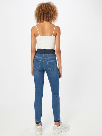 Freequent Skinny Jeggings 'SHANTAL' i blå