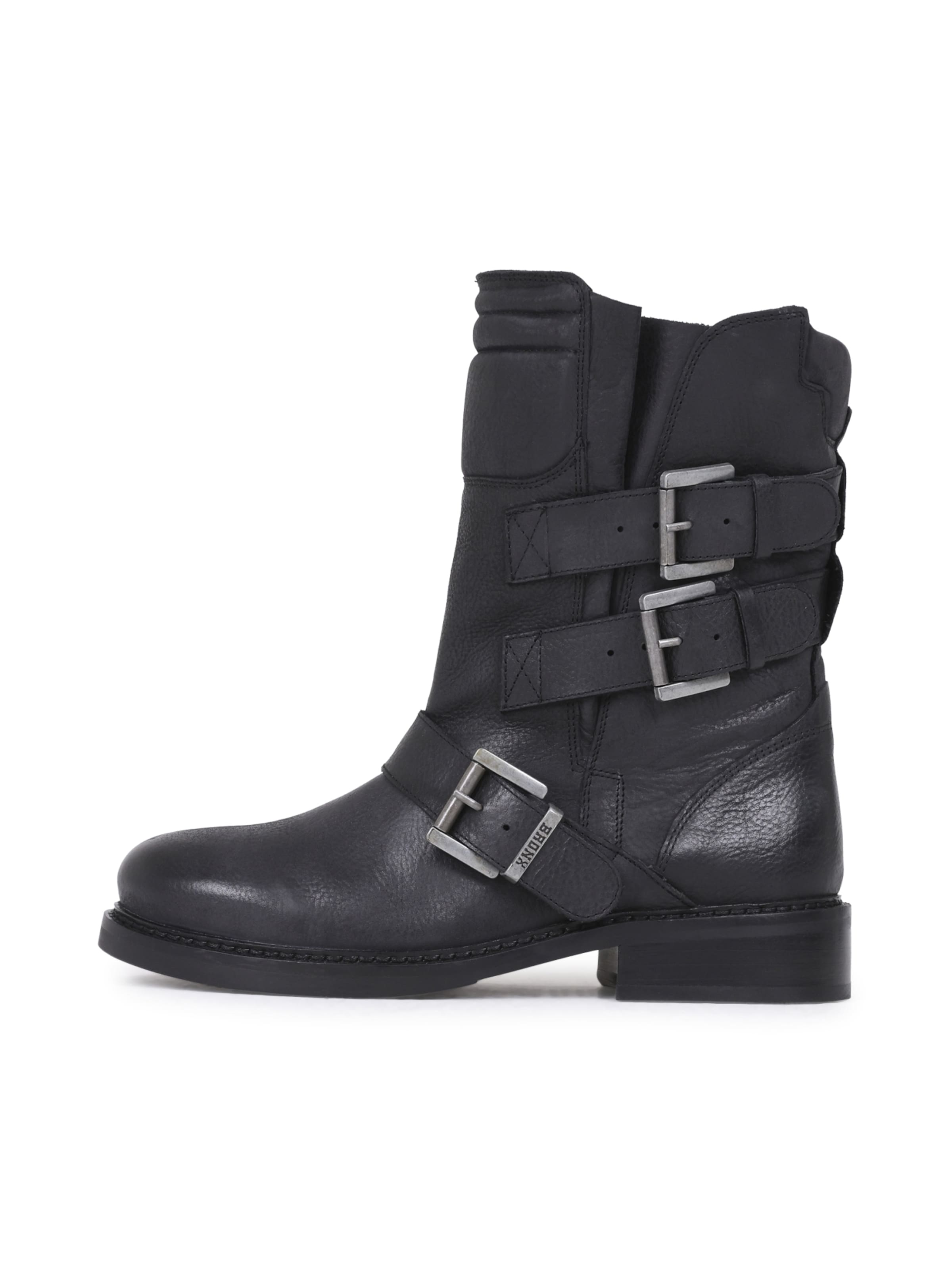 BRONX Боти 'New-Tough' в черно: отпред