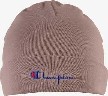 Champion Authentic Athletic Apparel Beanie ' Sportswear ' in Brown: front