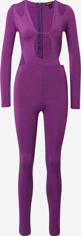 Misspap Jumpsuit in Lila: predná strana