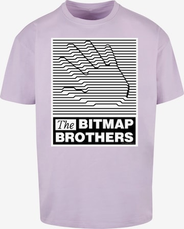 F4NT4STIC Shirt 'SEVENSQUARED' in Purple: front