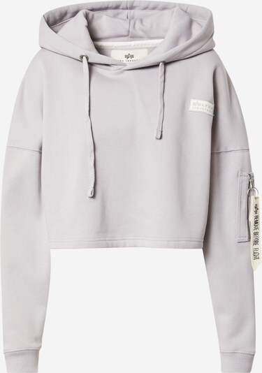 ALPHA INDUSTRIES Sudadera en gris claro, Vista del producto