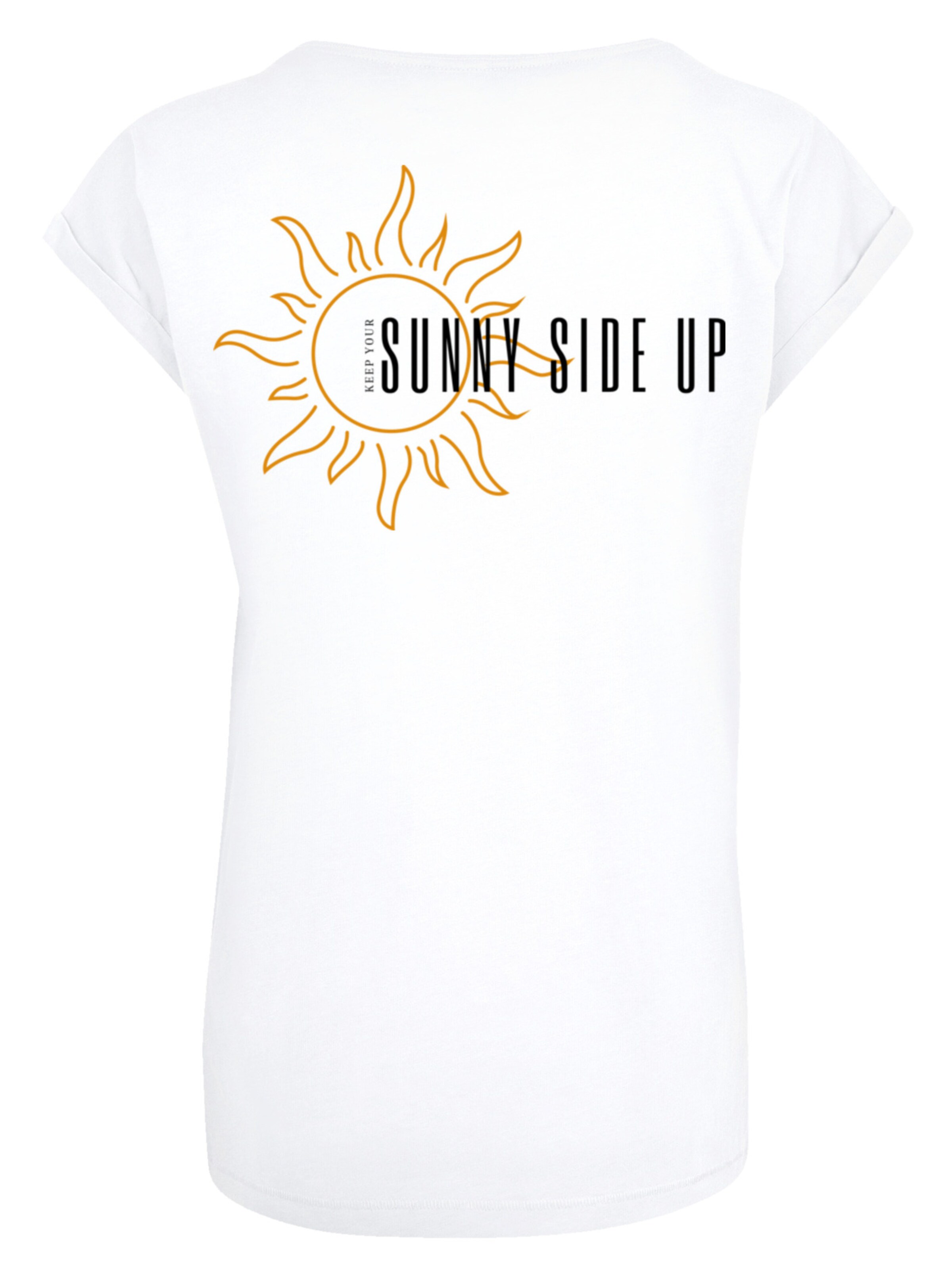 F4NT4STIC Shirt 'Sunny side up' in Weiß