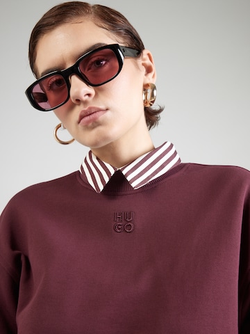 Bluză de molton 'Daxandria' de la HUGO pe mov