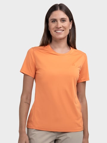 T-shirt fonctionnel 'Chipoma' Schöffel en orange : devant