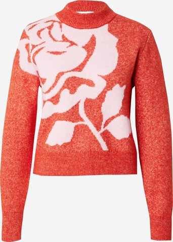 Pull-over Monki en rouge : devant