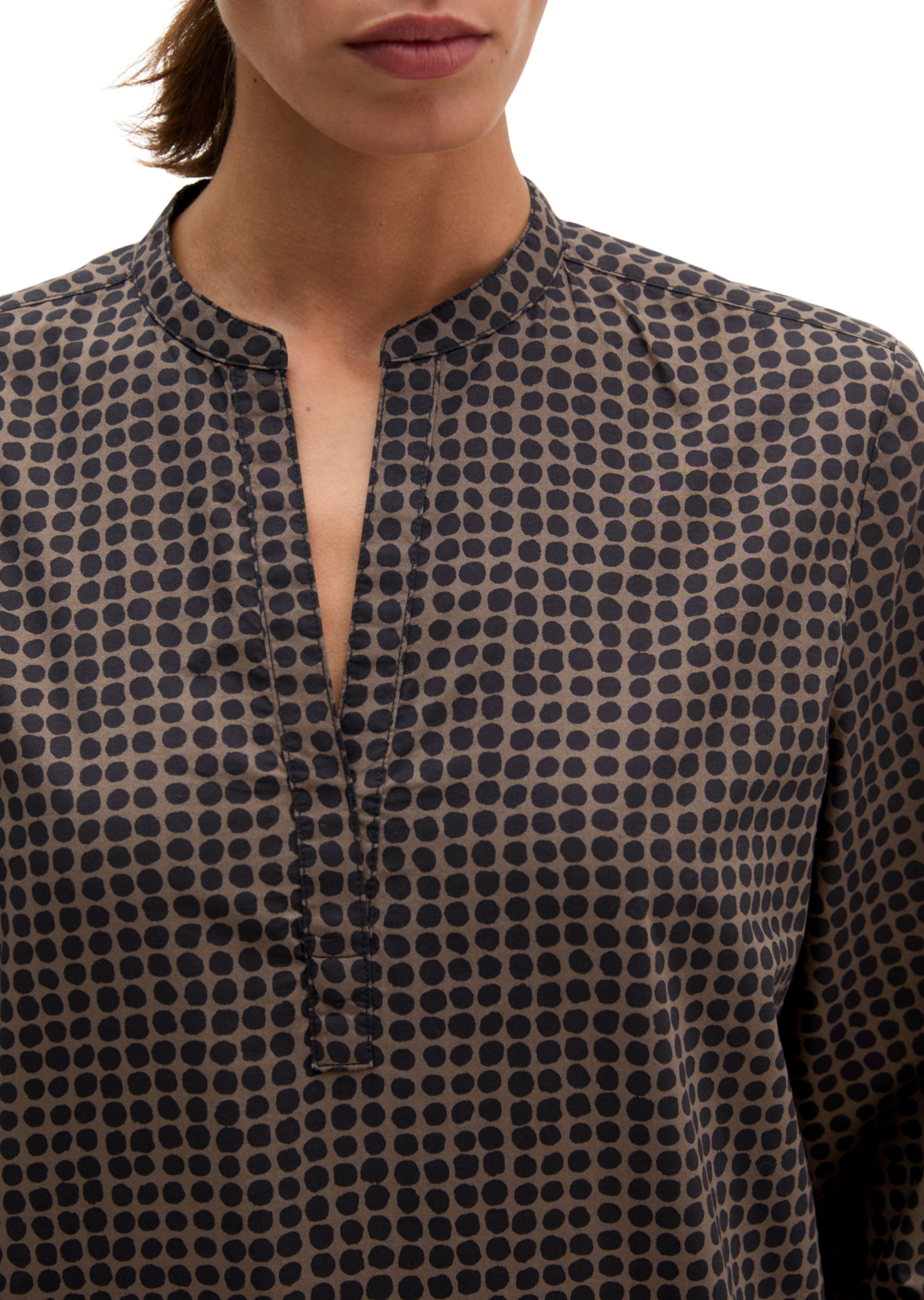 Marc O'Polo Bluse in Braun