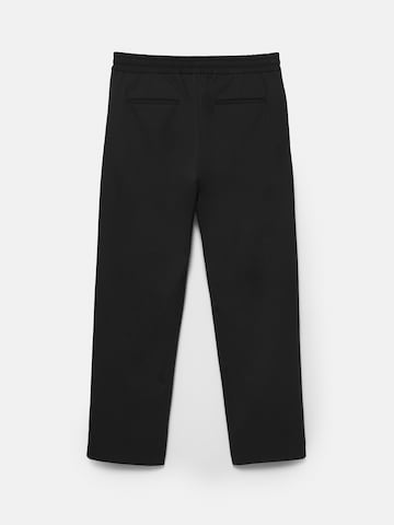 Wide Leg Pantalon Pull&Bear en noir