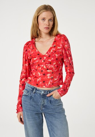 Fabienne Chapot Shirt in Rood: voorkant