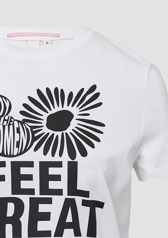 QS Shirt in Wit