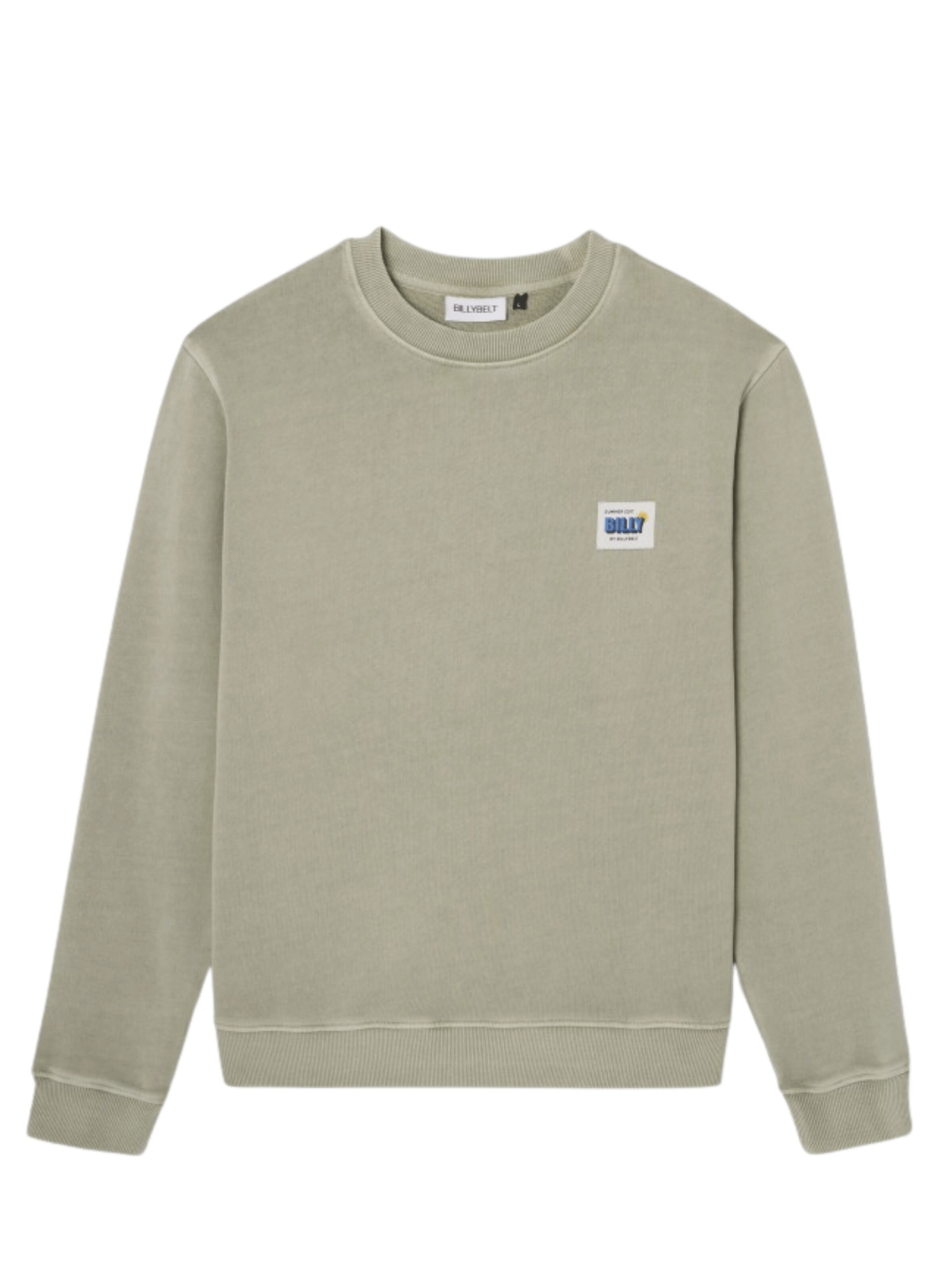 Billybelt Sweatshirt 'BILLYBELT Bio-Baumwoll Sweatshirt „Summer Edit“' in Green: front