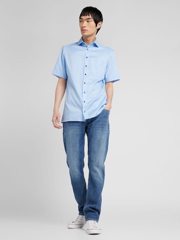 OLYMP Regular fit Риза в синьо