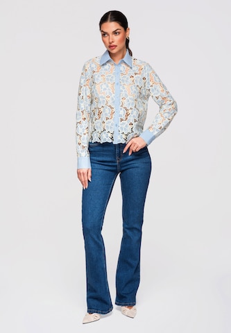 Ombre Blouse 'OW-SH-E0025' in Blauw