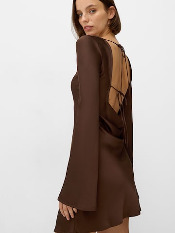 Bershka Dress in Brown