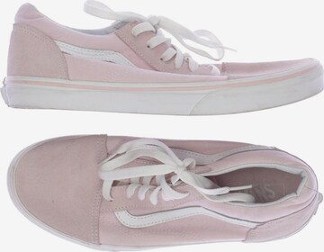 VANS Flats & Loafers in 38,5 in Pink: front