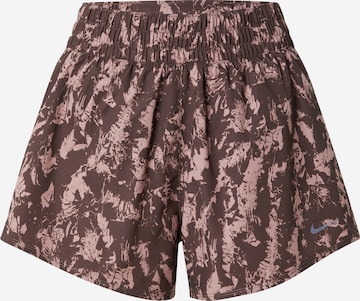 NIKE Loosefit Sportshorts 'ONE' in Lila: Vorderseite