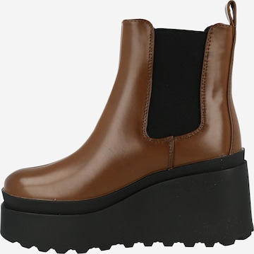 ONLY Chelsea Boots 'OLIVIA' in Braun