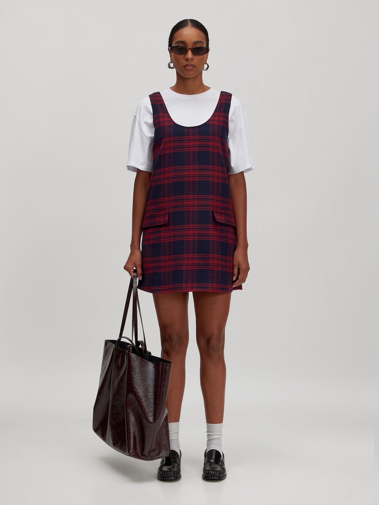 EDITED Producten Jurk 'Indra Wool' Blauw