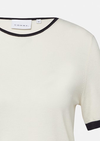COMMA Strickpullover in Beige